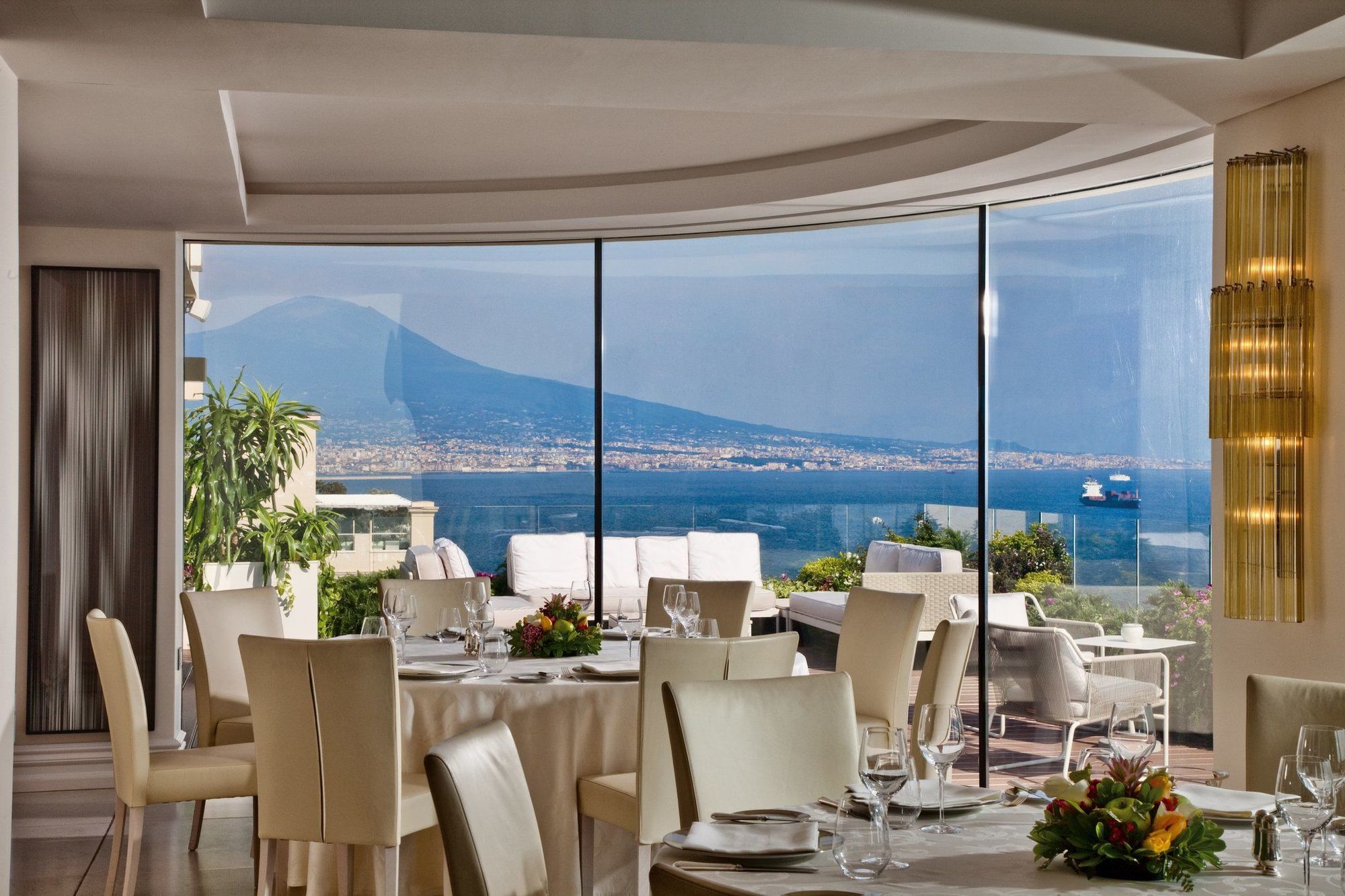 Grand Hotel Vesuvio Νάπολη Εστιατόριο φωτογραφία Restaurant